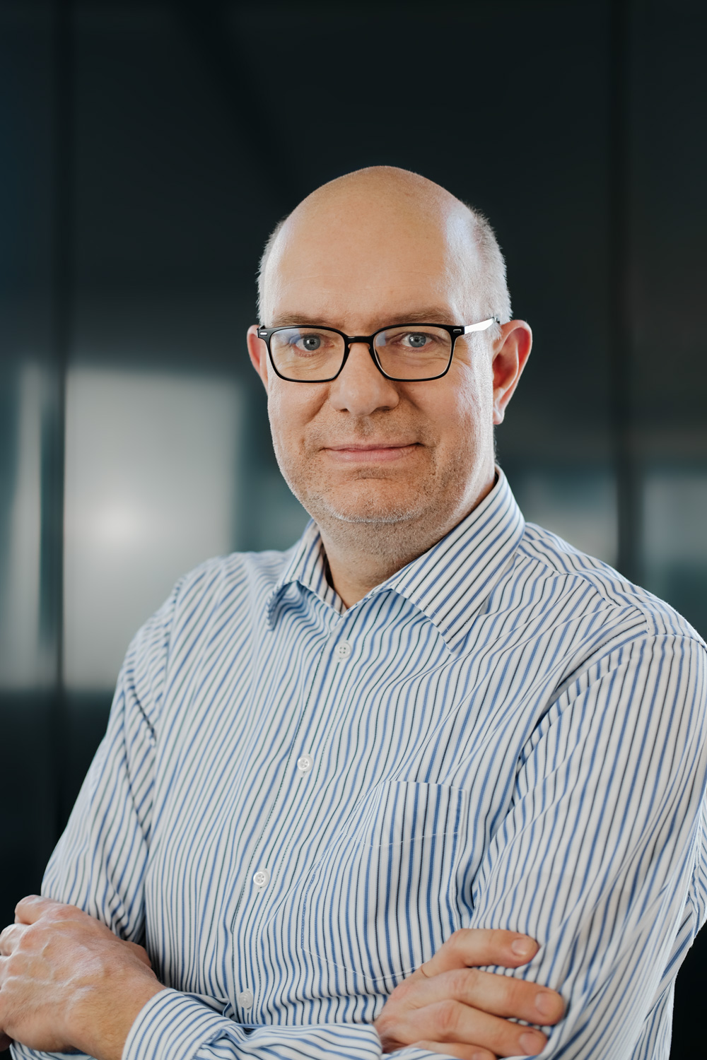 Portraitbild von Matthias Nagel, zweiter Geschäftsführer von SNS Connect
