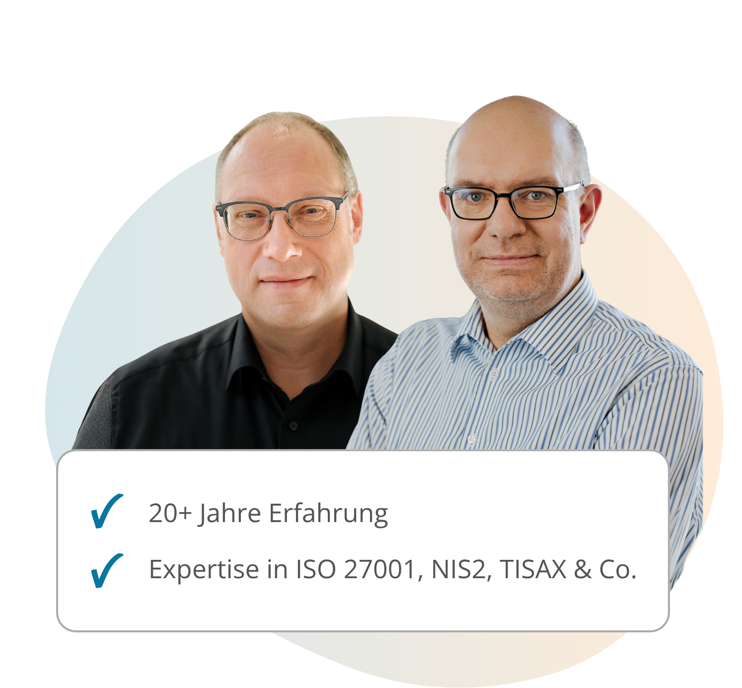 Auf dem Bild sind Markus Sextro und Matthias Nagel zu sehen.